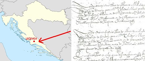 Lećevica Vital Records